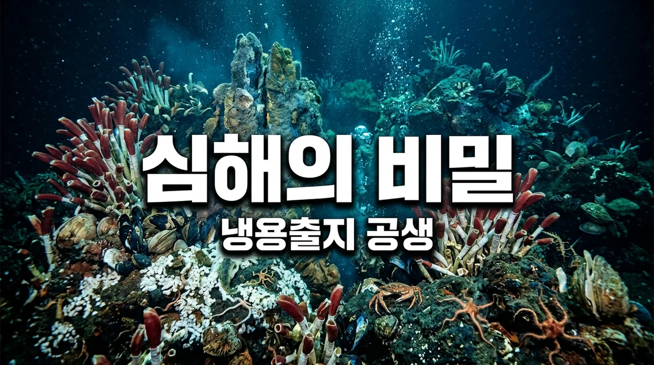 심해 냉용출지 생물군집: 극한 환경 속 놀라운 공생의 비밀