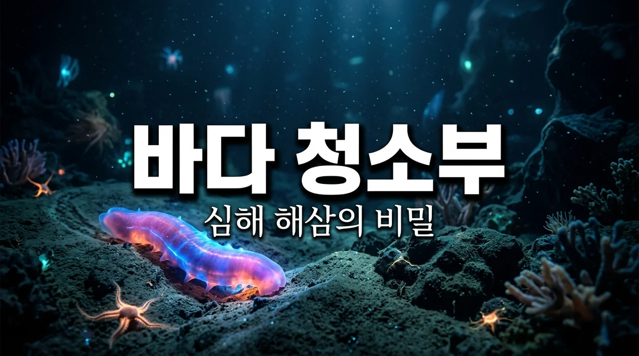 심해 해삼의 놀라운 퇴적물 정화 능력: 바다 밑바닥의 숨은 환경 지킴이